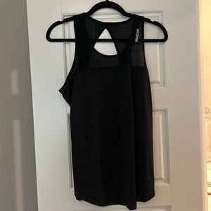 Reebok Mesh Top Open Back Tank Too Size M